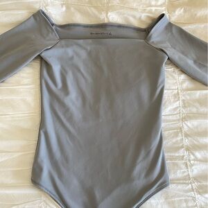 Abercrombie and Fitch Slinky Off the Shoulder Bodysuit